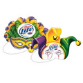 12" Custom Digital Printed Paper-Stock Mardi Gras Masks